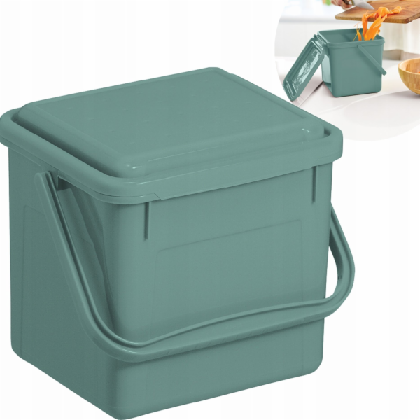 ROTHO Green - kontejner na třídění odpadu - 4,5l