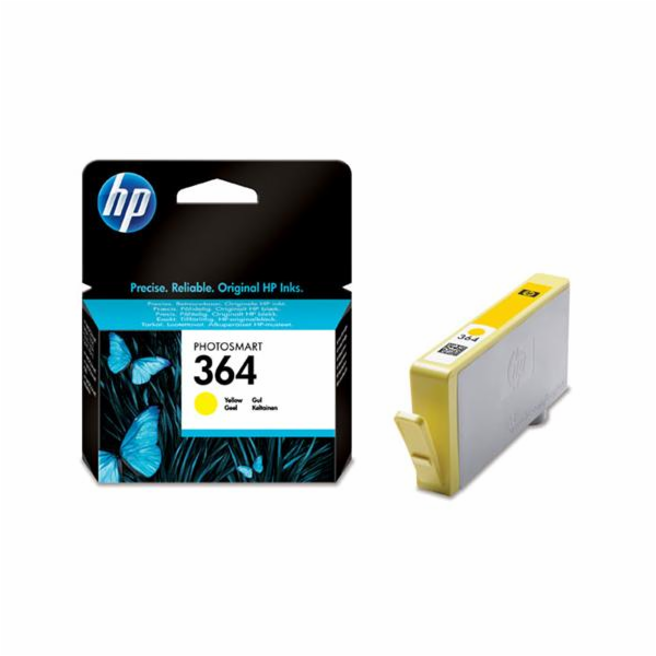HP (364) inkoustová náplň Vivera žlutá CB320EE originál