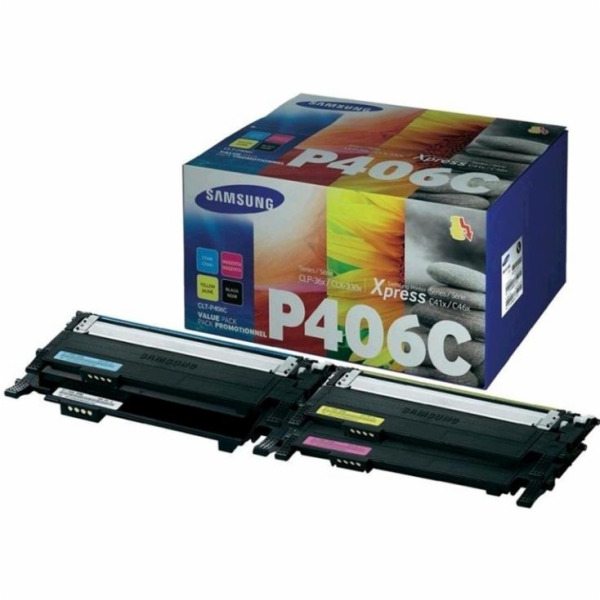 HP - Samsung toner CMYK sada CLT-P406C pro CLP-360/365/CL...