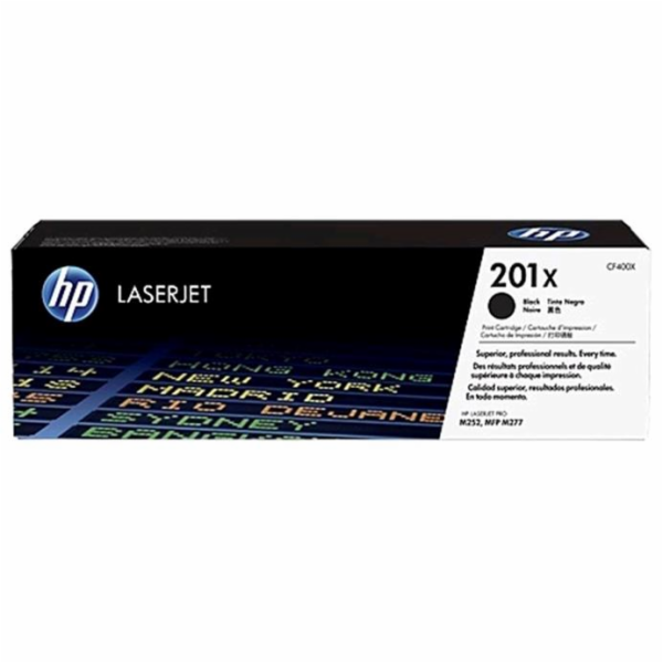 CF400A Čierna tonerová kazeta HP201A LaserJet