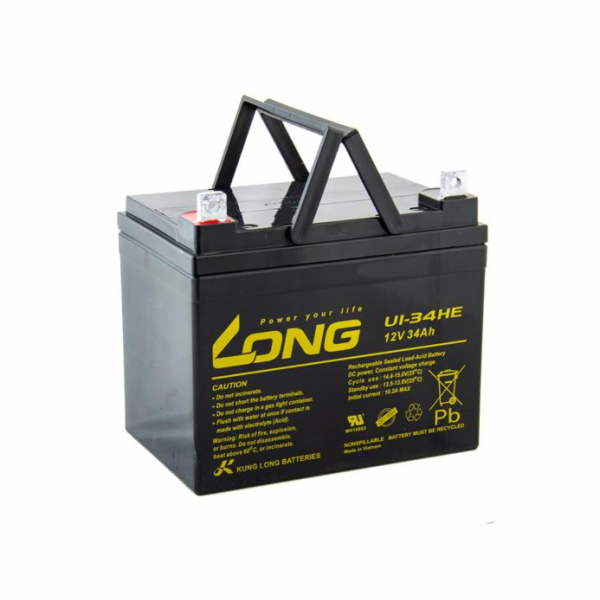 Baterie Avacom Long 12V 34Ah olověný akumulátor DeepCycle...