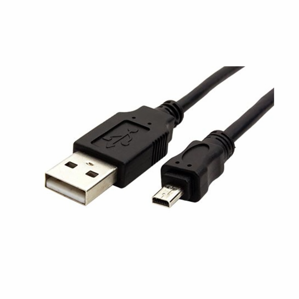 Kabel USB A-miniUSB, 8pin, Panasonic, Nikon UC-E6, Olympu...