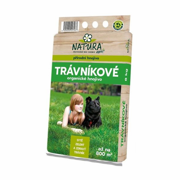 Hnojivo Agro  Natura Organické trávníkové hnojivo 8 kg