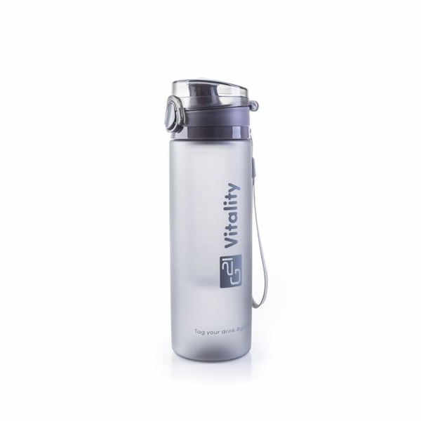 Láhev G21 na smoothie/juice, 600 ml, šedá-zmrzlá