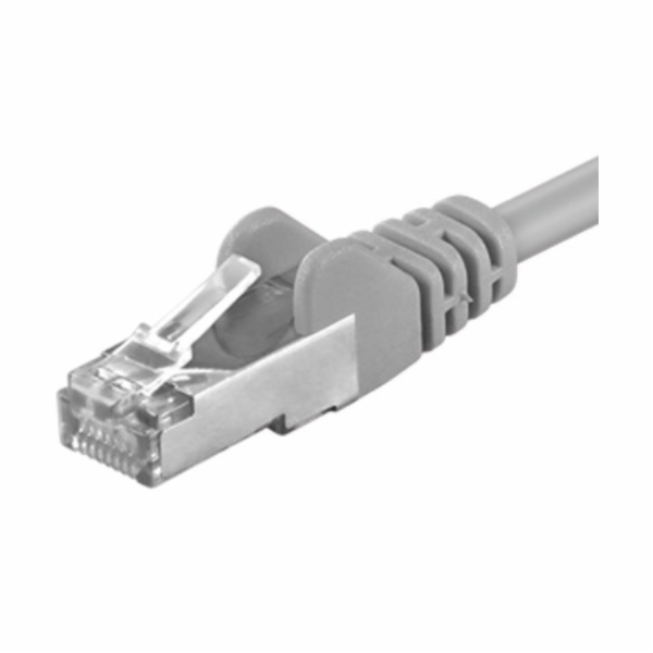 Patch kabel FTP Cat 6, 5m - šedý
