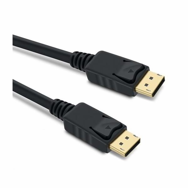 Kabel DisplayPort 1.4 přípojný kabel M/M zlacené konektor...