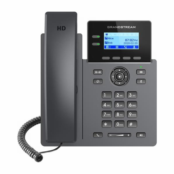Grandstream GRP2602P/ VoIP telefon/ 2,21" podsvícený graf...