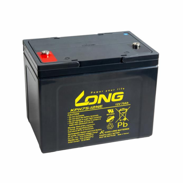 Baterie Avacom Long 12V 75Ah olověný akumulátor Deep Cycl...