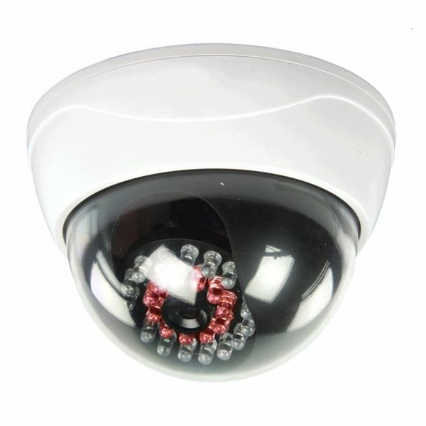 Atrapa Nedis CCTV DOME kamery s 25 IR LED