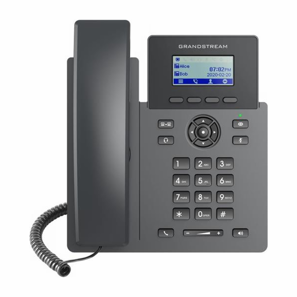 Grandstream GRP2601 SIP telefon, 2,21" LCD displej, 2 SIP...