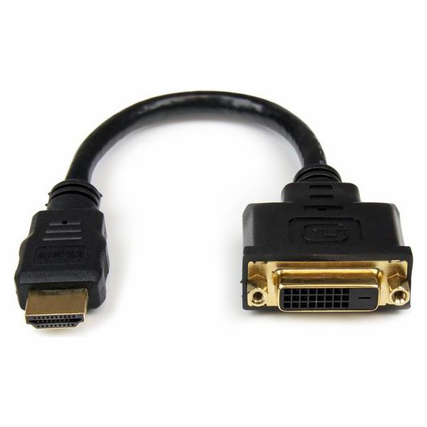 StarTech HDMI - DVI-D kabel 0,3 m černý (HDDVIMF8IN)