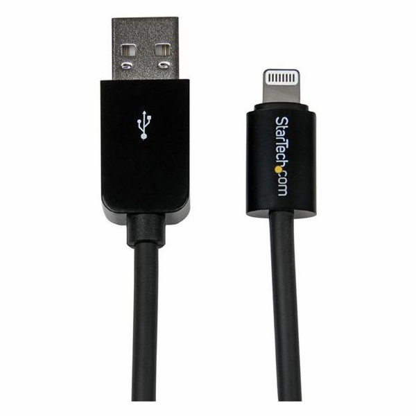 StarTech USB-A – Lightning kabel 3 m černý (USBLT3 MB)