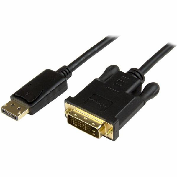 StarTech DisplayPort - DVI-D kabel 3m černý (DP2DVI2MM3)