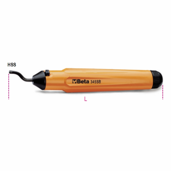 Beta Tools Odjehlovací nástroj s otočným vyměnitelným bři...