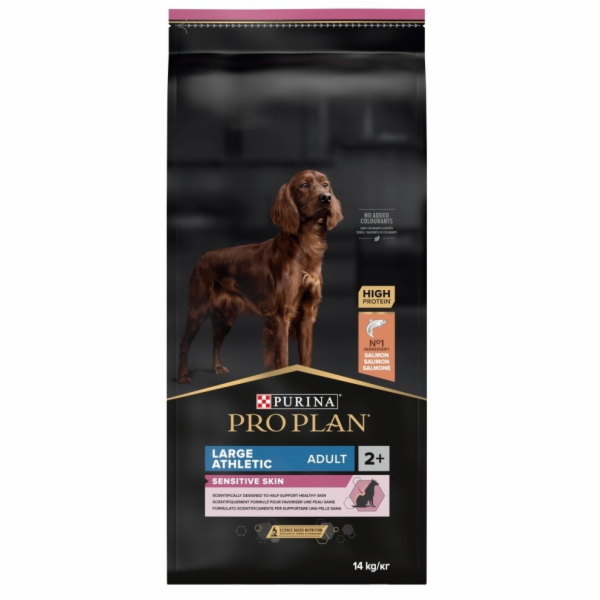 PURINA Sensitive Skin Large Athletic Adult Salmon - suché...
