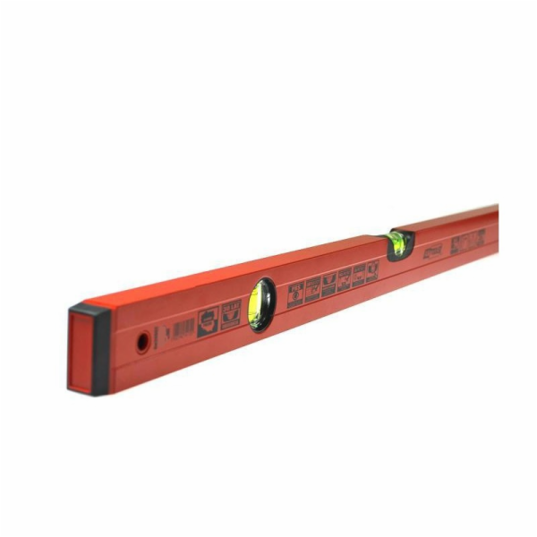 AWTools Červená vodováha 120cm 30004