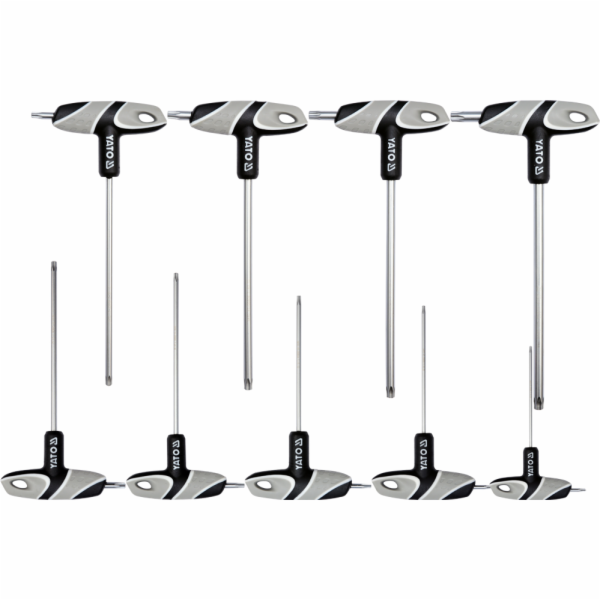 Yato Sada klíčů Torx L-key typ T T10-T50 9 ks. (YT-05615)