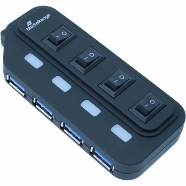 MediaRange USB HUB 4x USB-A 3.0 (MRCS505)