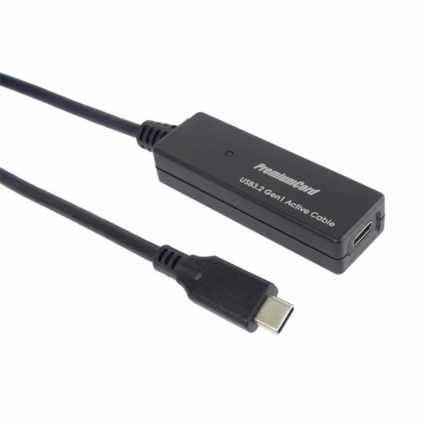Kabel PremiumCord USB-C repeater prodlužovací Male-Female...