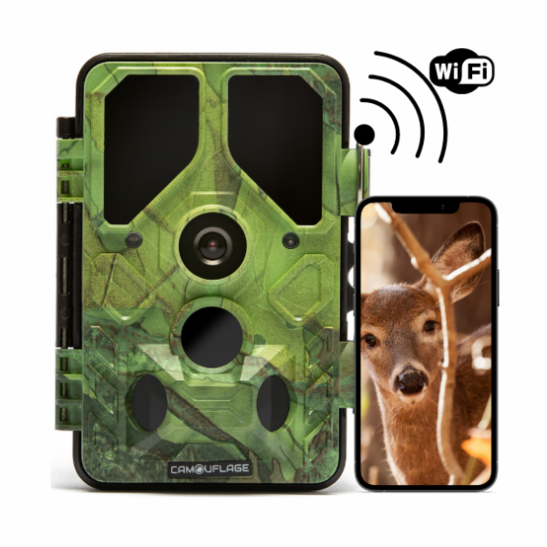 Fotopast Camouflage EZ45 Wifi/Bluetooth