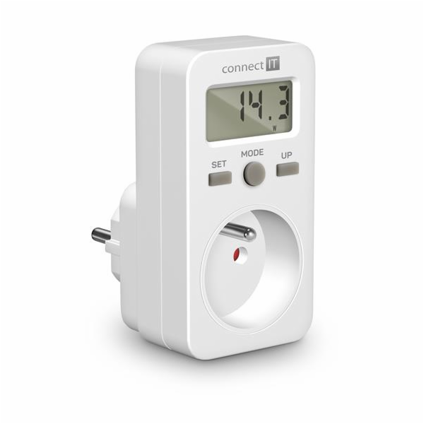 CONNECT IT PowerMeter měřič spotřeby el. energie, display...