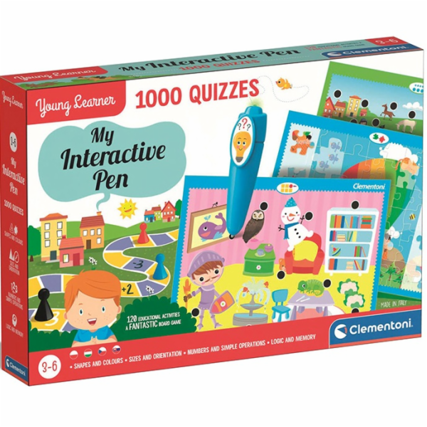 Clementoni - Interaktivní pero - 1000 kvízů