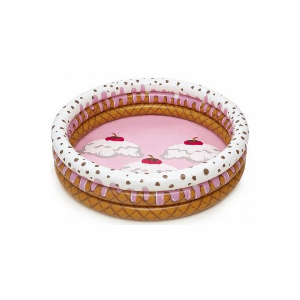BESTWAY 51144 - Nafukovací bazén zrmzlina 3kruhy 160x38cm