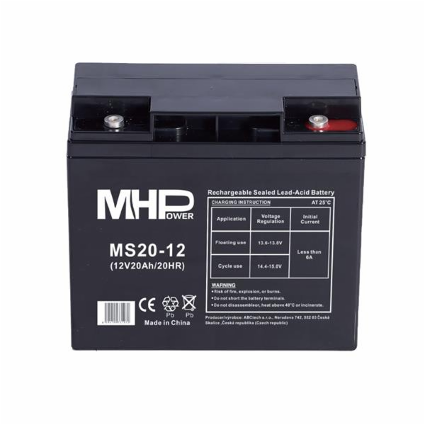 Baterie MHPower MS20-12 VRLA AGM 12V/20Ah 