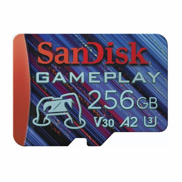 SanDisk GamePlay - Paměťová karta flash - 256 GB - A2 - m...