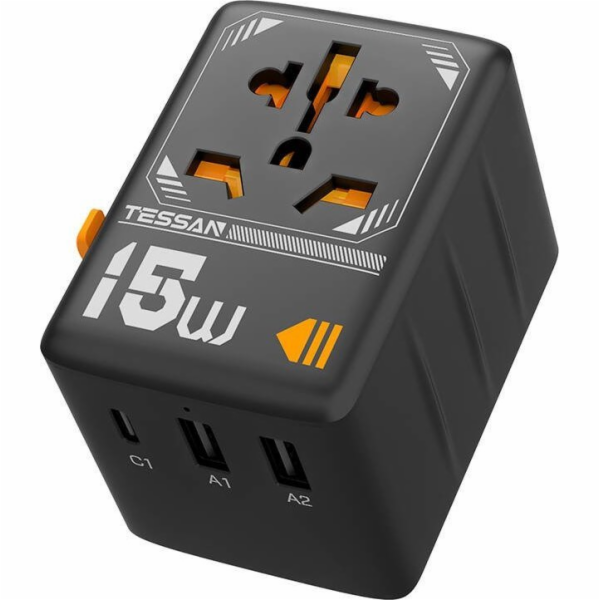 Cestovní adaptér Tessan WTA-01