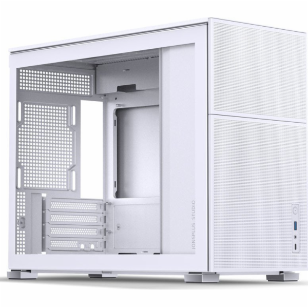 Pouzdro Jonsbo D31 MESH Micro-ATX Tempered Glass - bílé