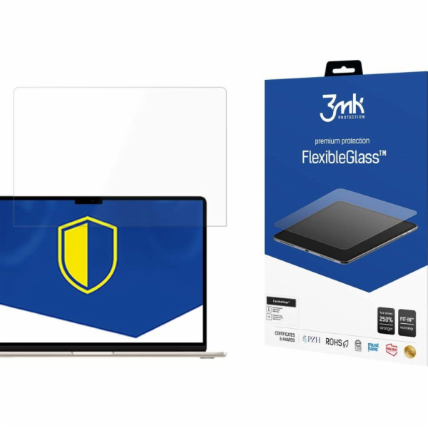 3MK Flexibilní skleněné pouzdro Apple Macbook Air 15.3 20...