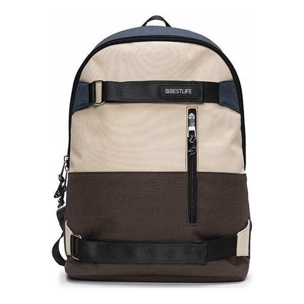 Batoh Bestlife Batoh na notebook 14.1, COL-Skate, hnědý, ...
