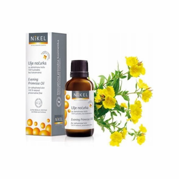 NIKEL, pupalkový olej pro suchou pokožku, 30 ml