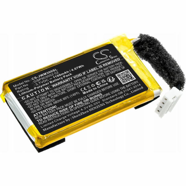 Dobíjecí baterie Cameron Sino Typ Gsp903052 02 Pro Jbl Wi...