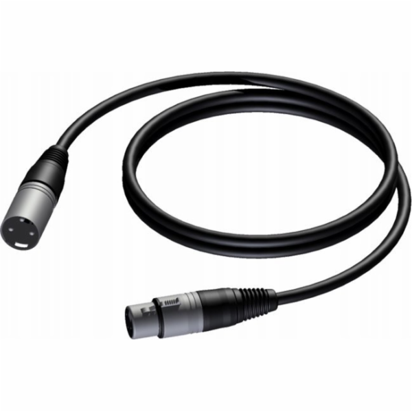 Kabel Procab  CAB901/20 XLR samec - XLR samice 20m
