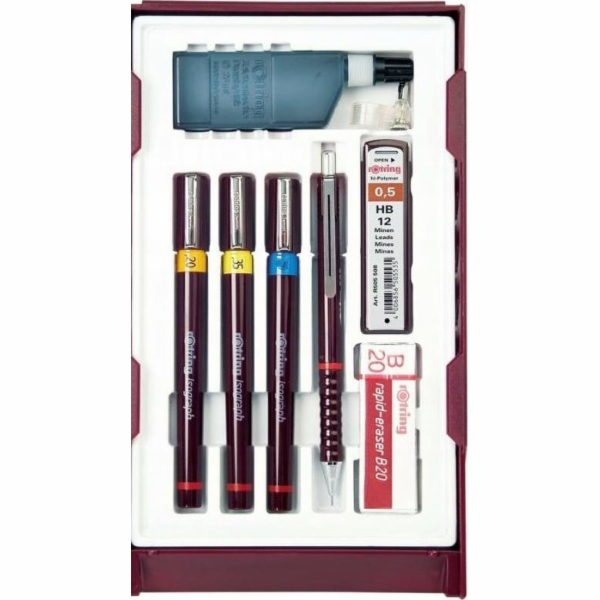 ROTRING isograph College Set - 3er Satz 0,2 / 0,3 / 0,5