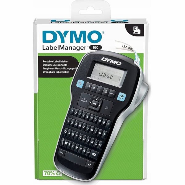 Tiskárna štítků Dymo  LabelManager 160 6/9/12 mm D1-Bände...