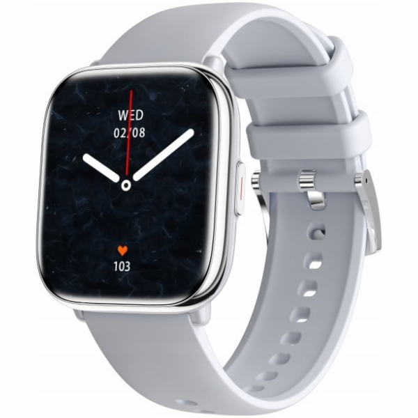 myPhone Watch Pastelově šedé chytré hodinky