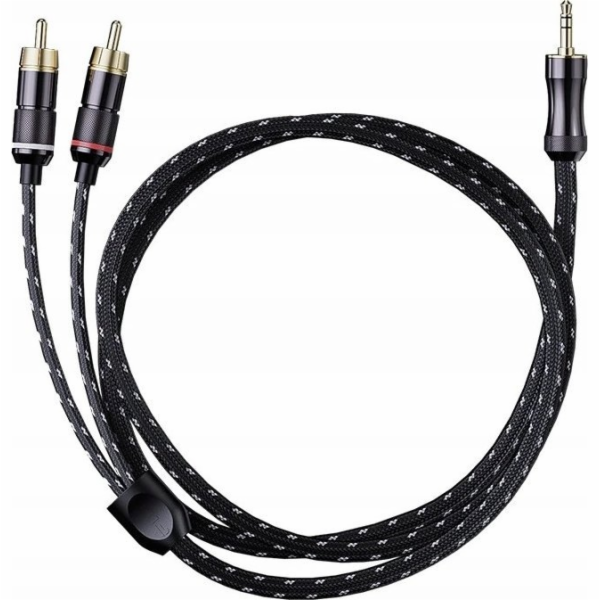 Kabel FiiO  LR-3,5A - 2x kabel RCA na 3,5 mm