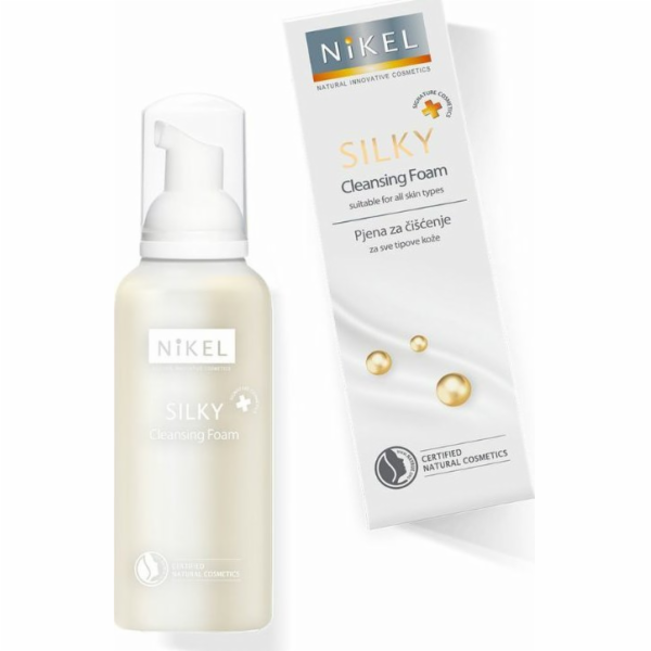 Nikel Silky čisticí pěna na bázi růžové vody 150 ml