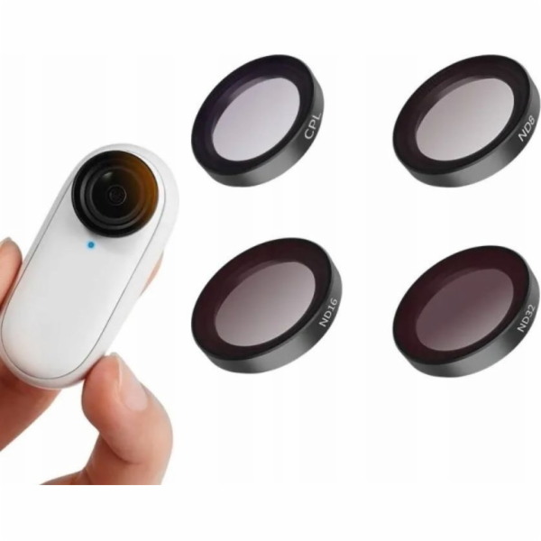 Sada filtrů Telesin Filtr Cpl 5v1 Nd8 Nd16 Nd32 Pro Insta...