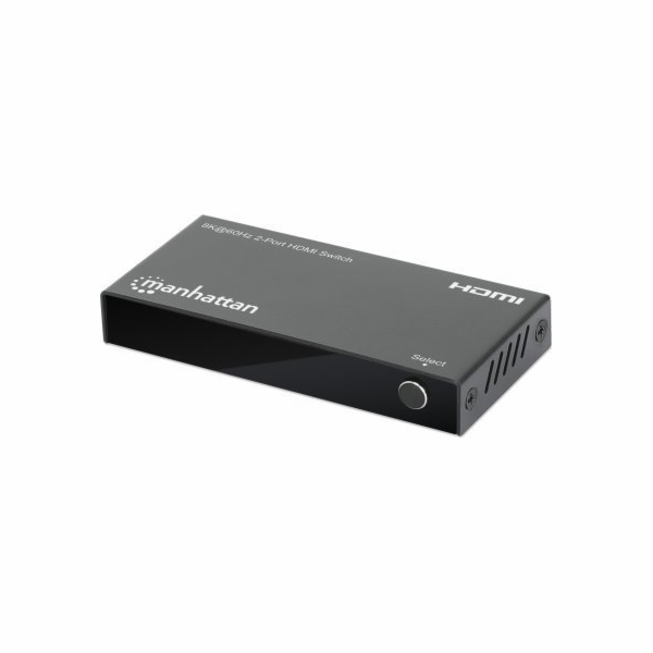 Manhattan  8K@60Hz 2portový HDMI-Switch 48G IR-Fernbedíenung