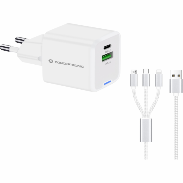 Conceptronická nabíječka CONCEPTRONIC Ladegerät 2Port 33W...