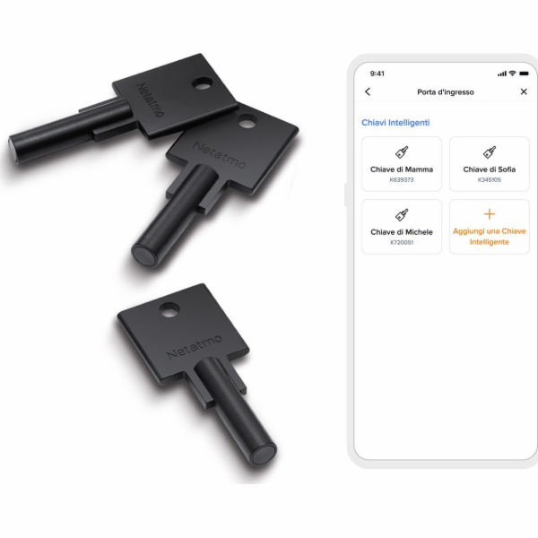 Netatmo Sada 3 klíčů pro NFC Smart Lock
