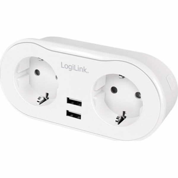 LogiLink  2 chytré Wi-Fi zásuvky bílé