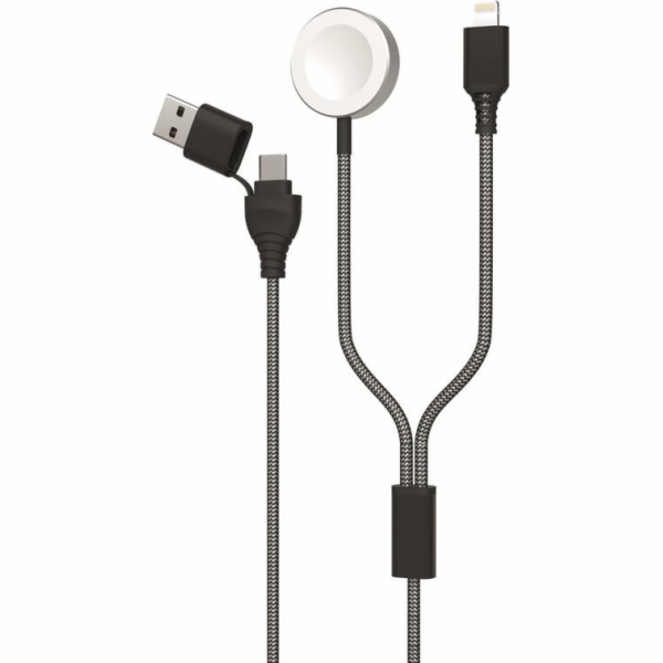 USB kabel 2GO 2GO 2v1 USB/Type C Ladekabel Watch & Smartp...