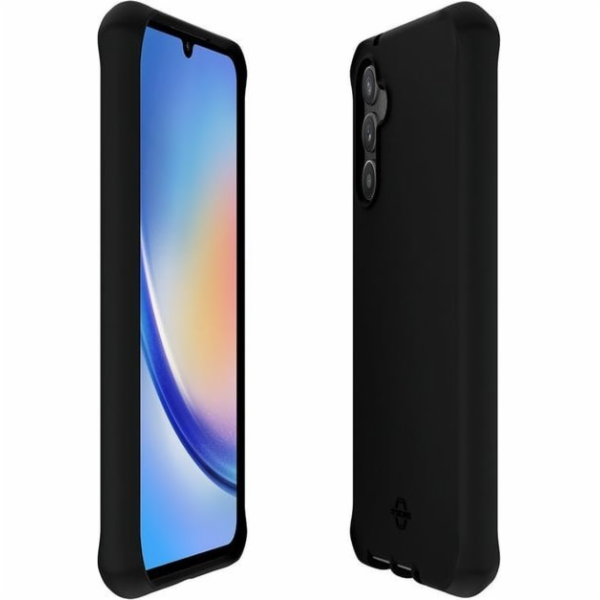 Masivní černé matné pouzdro Mobilis  SPECTRUM -Galaxy A34...