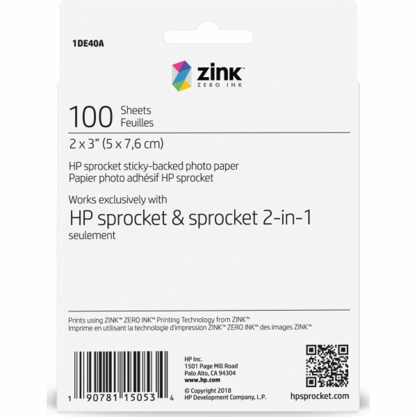 Kazeta / vložky / fólie / papír HP pro HP Sprocket 2v1 - ...