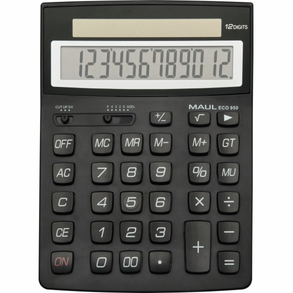 Kalkulačka Maul  Taschenrechner ECO 950, 12 Stellen schwarz